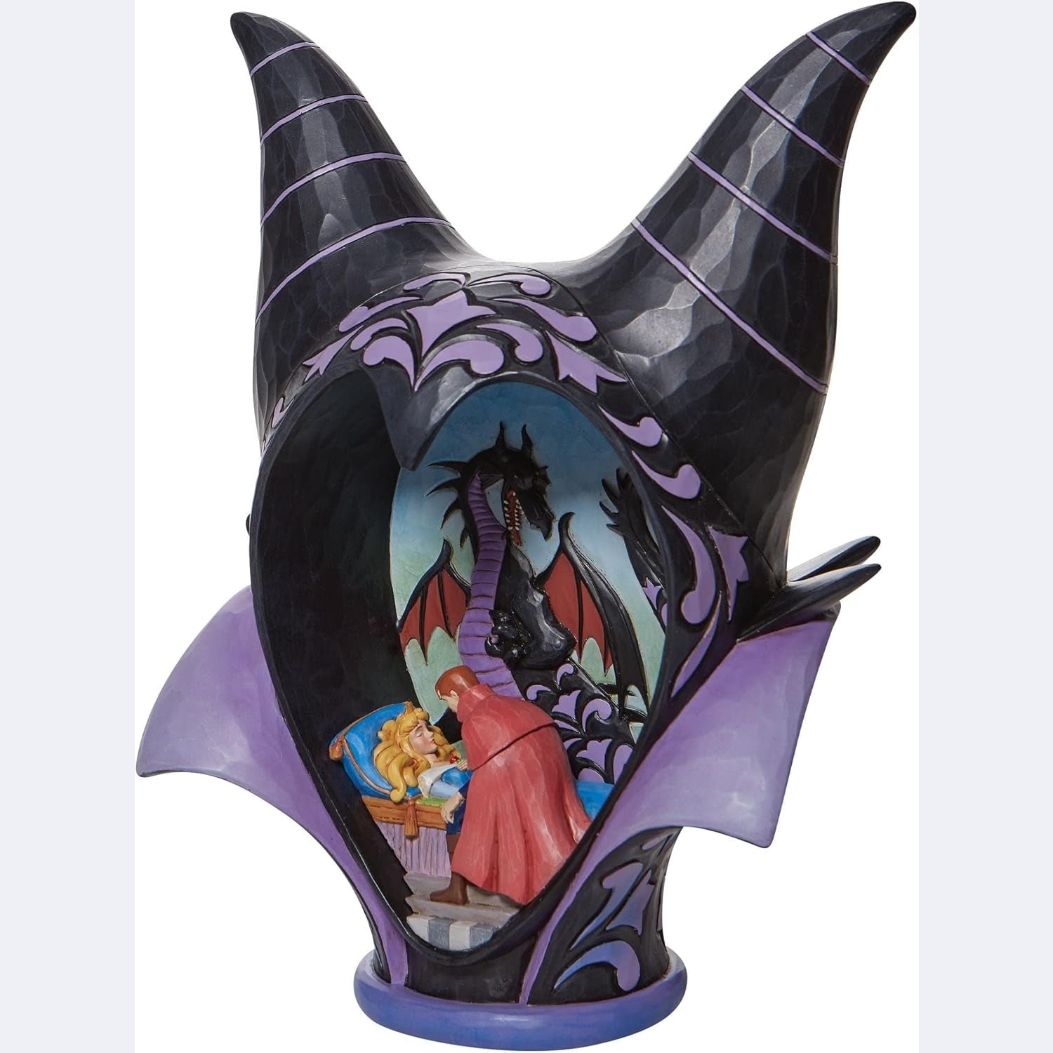 Disney Traditions Maleficent Diorama Headdress Figurine