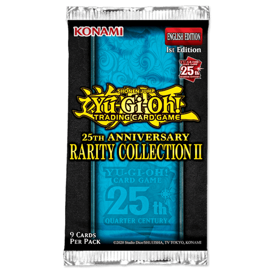 Yu-Gi-Oh! Sealed Booster PACK 25th Anniversary Rarity Collection 2 9 Cards