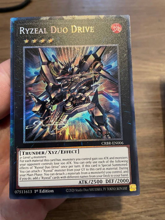 CRBR-EN006 Ryzeal Duo Drive Collectors Rare NM 1st Edition