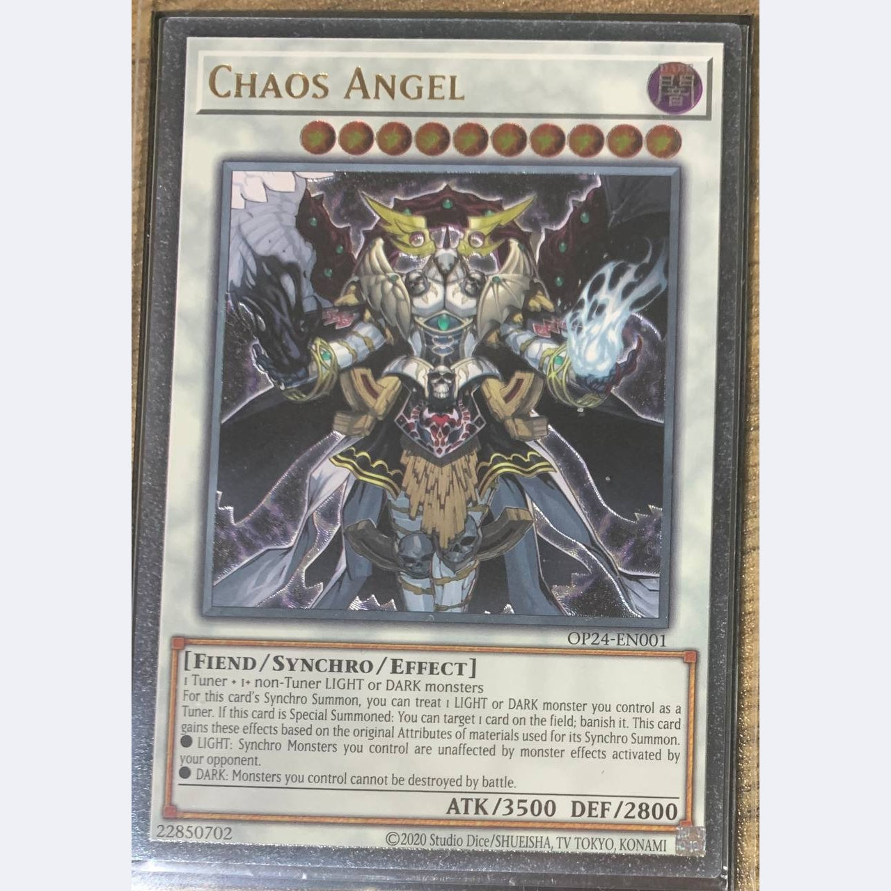 Chaos Angel Ultimate Rare NM | OP24-EN001