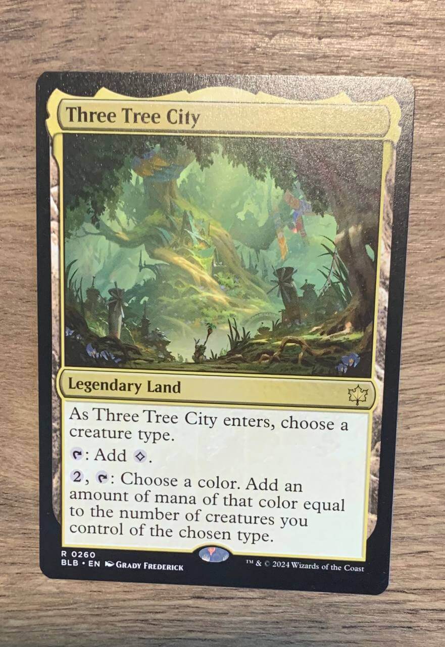 Magic the Gathering - Three Tree City - Bloomburrow - NM - MTG - Non Foil