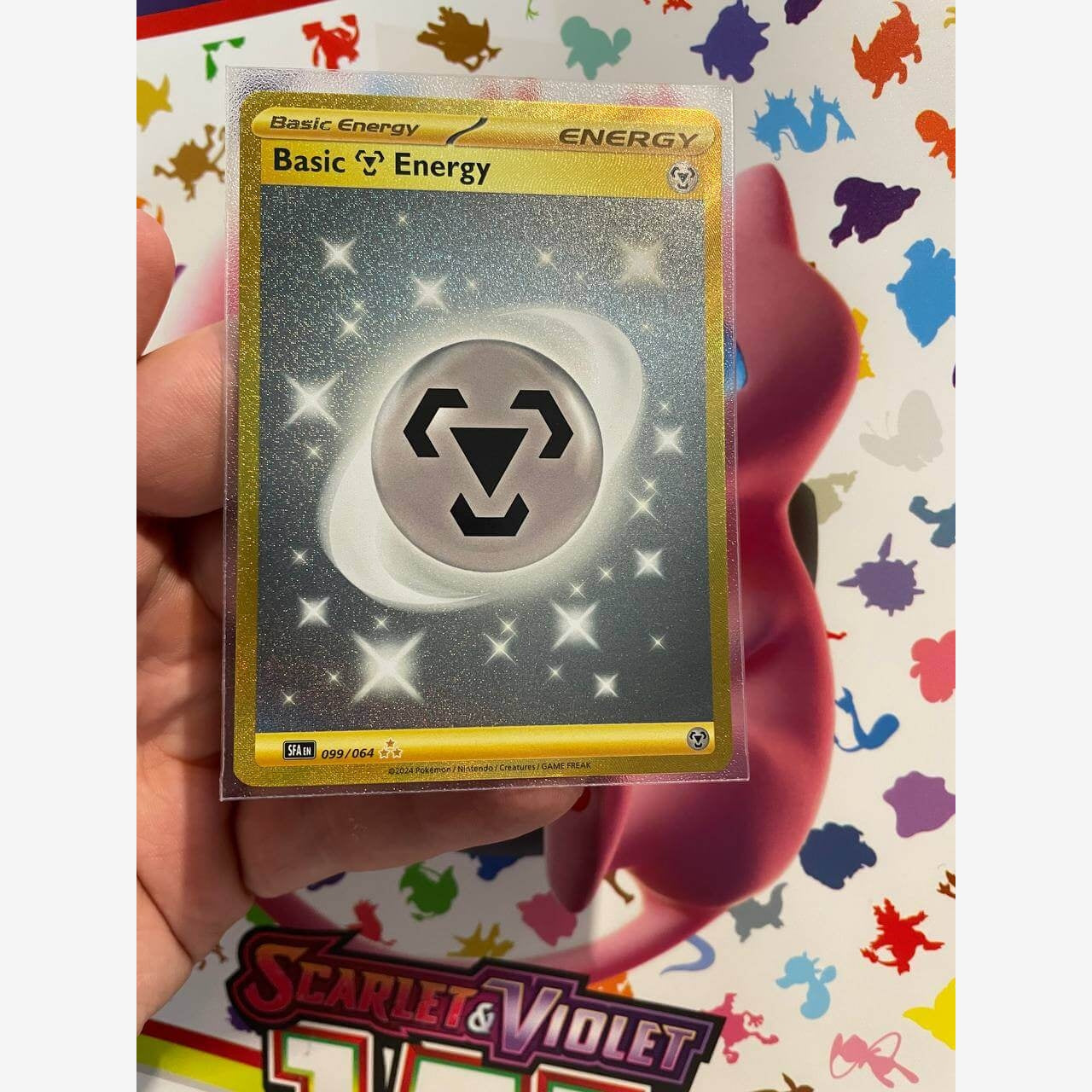 Pokemon Shrouded Fable Metal Energy Gold 099/064 Near Mint english