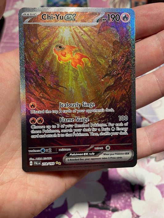 Pokémon TCG Chi-Yu ex Scarlet & Violet - Paldea Evolved 259/193 Holo Rare