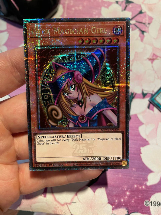 Dark Magician Girl (Quarter Century Secret Rare) - MP24-EN009 - Yu-Gi-Oh TCG