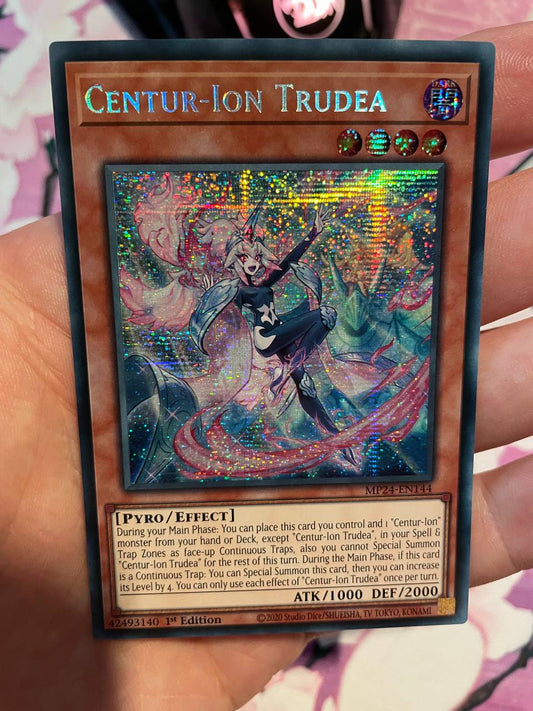 Centur-Ion Trudea MP24-EN144 Dueling Mirror Prismatic Secret Rare NM Yu-Gi-Oh!