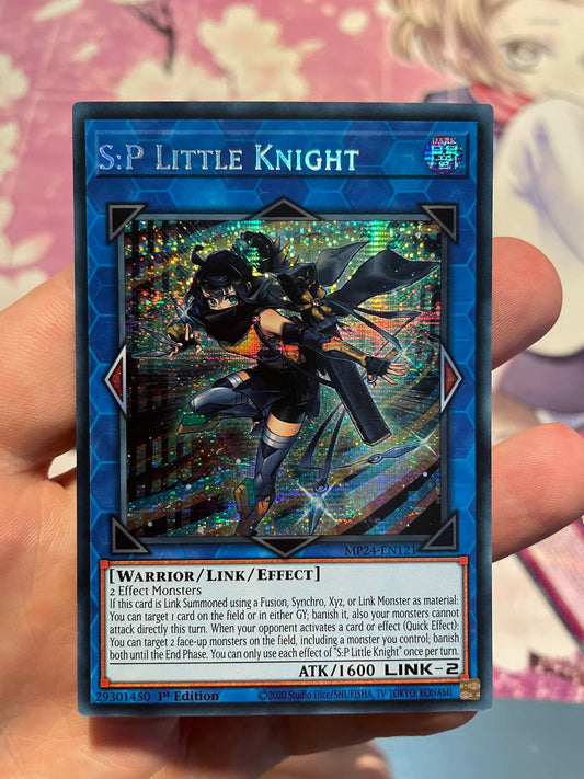 MP24-EN121 S:P Little Knight : Prismatic Secret Rare Card : 1st Edition : YuGiOh