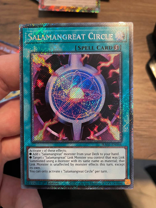 RA03-EN066 Salangreat Circle Platinum Secret Rare NM