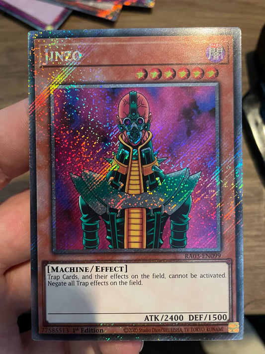 RA03-EN099 Jinzo Platinum Secret Rare NM