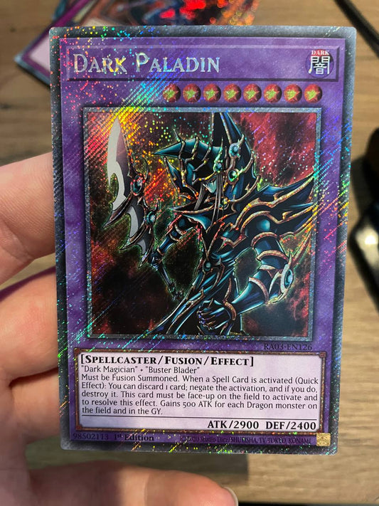 RA03-EN126 Dark Paladin Platinum Secret Rare NM