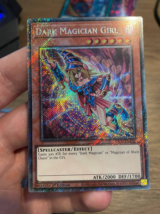 RA03-EN123 Dark Magician Girl Platinum Secret Rare NM