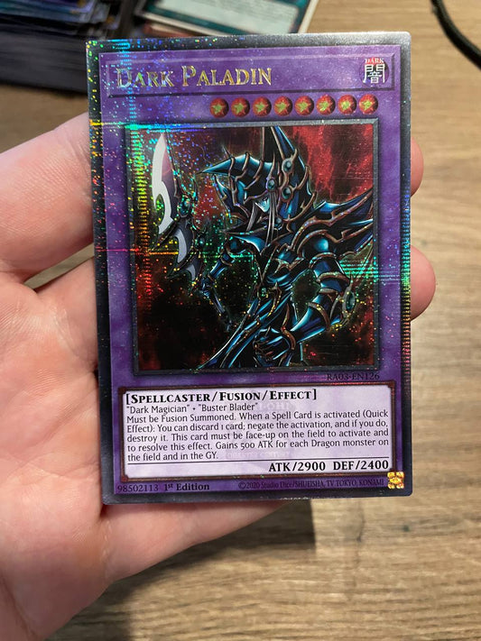 RA03-EN126 Dark Paladin Quarter Century Secret Rare 1st YuGiOh