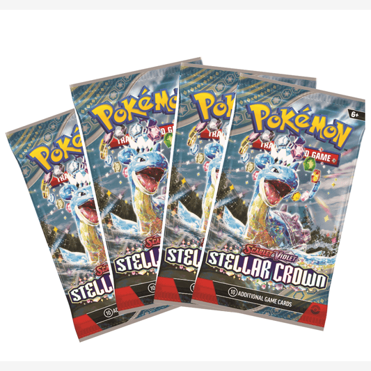 Pokemon Stellar Crown Booster 4 Pack Scarlet & Violet 7